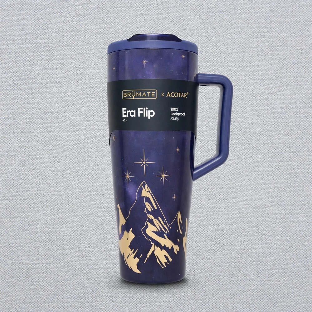 NEW Brumate Acotar Tumbler 40oz Era Flip Court of Thorns Starfall